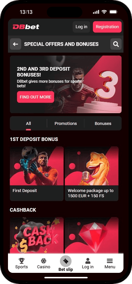 DBbet Bonus