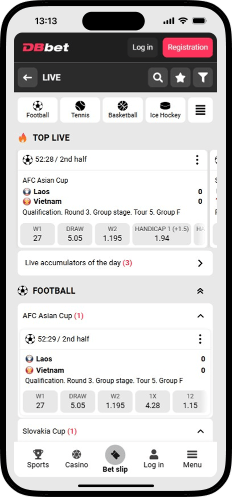 DBbet official Bukmekerlik